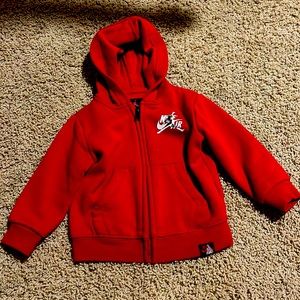 Red Nike jacket